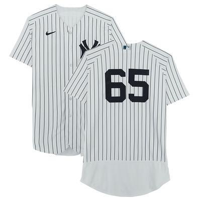 Nestor Cortes Jr. New York Yankees Game-Used #65 White Pinstripe Jersey vs.  Tampa Bay Rays on May 13, 2023 - Yahoo Shopping