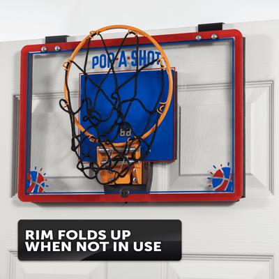 Majik Slam Dunk Over the Door Folding Mini Basketball Hoop