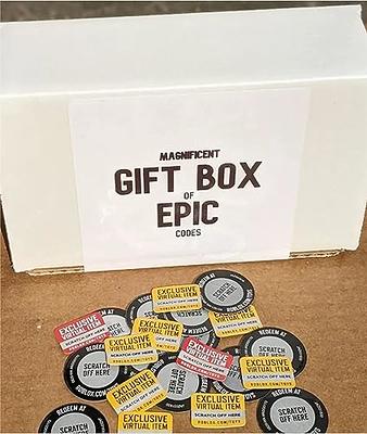 Roblox Virtual Codes - Magnificent Gift Box of Epic Codes - Lot of 20  Unscratched Redeemable Codes │Exclusive Authentic Codes for Gifting - Yahoo  Shopping