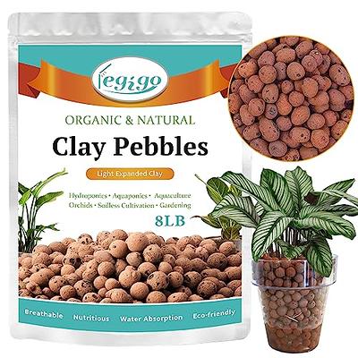 Decorative Clay Pebbles Stones Rocks, Leca Balls for Indoor