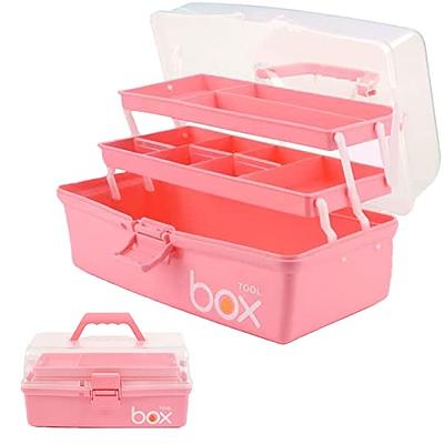 Three-Layer Multipurpose Storage Box Organizer Folding Tool Box/Art & Crafts  Case/Sewing Supplies Organizer/Medicine Box/Family - AliExpress