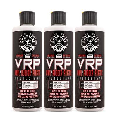 Chemical Guys TVD_107_1603 V.R.P. Vinyl, Rubber and Plastic Non-Greasy Dry-To-The-Touch Long Lasting Super Shine Dressing for Tires, Trim and More, 16