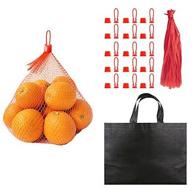 Mesh Grocery Bags, Reusable Tote Bags with Sturdy Handle, Washable, Eco  Friendly, Cotton String Net, for Shopping and Storage Fruit Vegetable (5  Pack