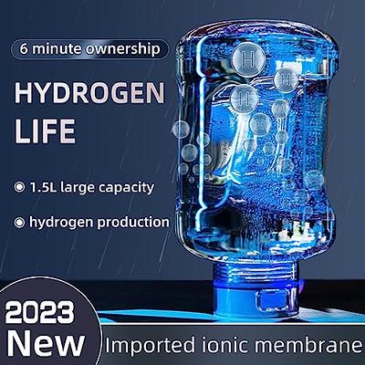 Hydrogen Water Bottle 1.5L Hydrogen Rich Portable Rich Hydrogen Water  Generator