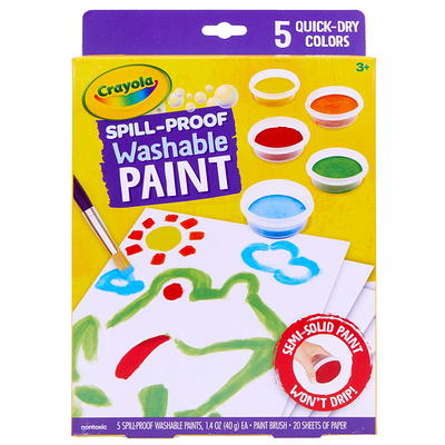 Crayola Washable Paint Brush Pens Assorted Colors Box Of 40 - Office Depot