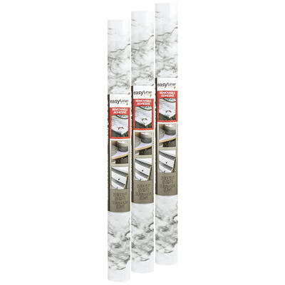 Con-Tact 15' Moderna Gray Adhesive Shelf Liner - Each