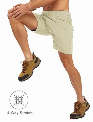 CRZ YOGA Men's All Day Comfy Golf Shorts - 7 / 9'' Stretch