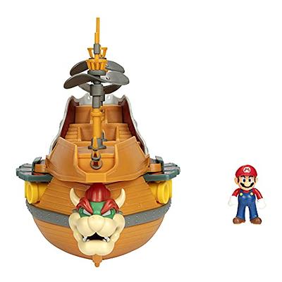 Super Mario Deluxe Bowser Purple Island Playset with Exclusive Bowser  Action Figure 