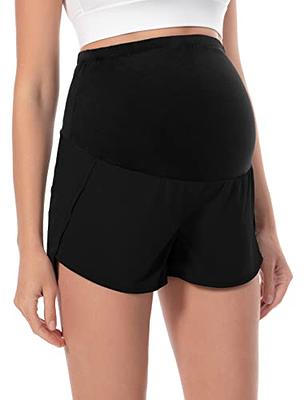 BALEAF Women's 7 Inches Running Short Tummy Control Back Zipper