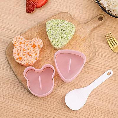 Onigiri Mold, 3 Pack Rice Mold Musubi Maker Kit, Maker Press, Classic  Triangle Rice Ball Maker Sushi Mold for Kid Lunch Bento and Home DIY -  Yahoo Shopping