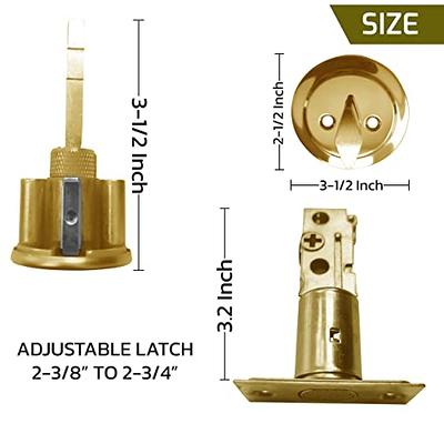 Premier Lock High Security Brass Combo Lock Set with Keyed-Alike Door Knob  and Deadbolt (5-Pack) HSGR3ED02-5 - The Home Depot