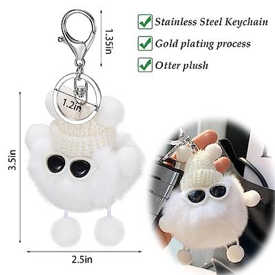  BESTOYARD 2pcs car keychain car decor key rings cool