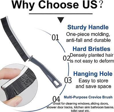 Hard-Bristled Crevice Cleaning Brush, Upgrade Crevice Gap Cleaning Brush, Crevice  Cleaning Brush, Crevice Cleaning Tool, Hand-Held Groove Gap Household  Cleaning Brush Tools (4pcs) - Yahoo Shopping