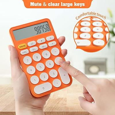 AOAILION Standard Calculator 12 Digit with Large LCD Display and Big Buttons,Cute  Calculator,Desktop Calculator for Office, Home, School (Green) - Yahoo  Shopping