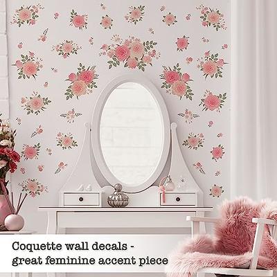 Coquette Pink Motifs Sticker Set