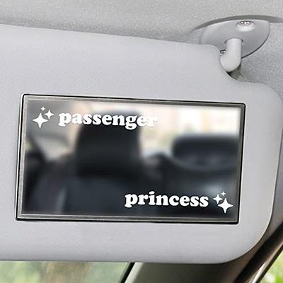 Aolamegs Passenger Princess Sticker, 3 Pack Cute Stickers for Car Window  Rearview Mirror, Funny Girl Car Accessories Car Mirror Decal (White) -  Yahoo Shopping