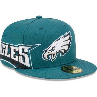 Philadelphia Eagles New Era Toddler 2023 Sideline 9TWENTY Adjustable Hat -  White/Midnight Green