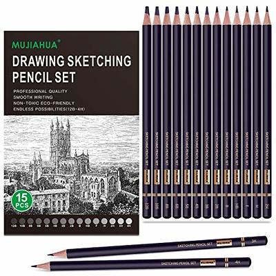 HAIHAOMUM Sketch Pencils for Drawing, 12pcs Professional Art Drawing  Pencils for Shading, Sketching & Doodling | Graphite Pencil for Artists 