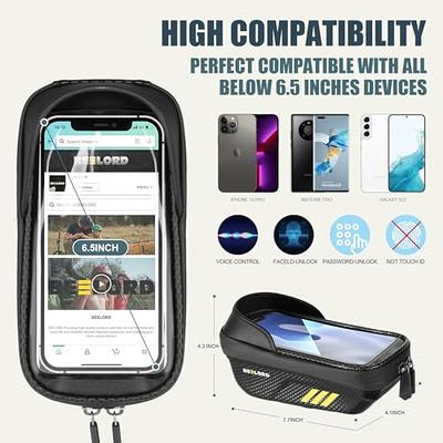 Bicycle Frame Bag With Touch Screen Compatibility