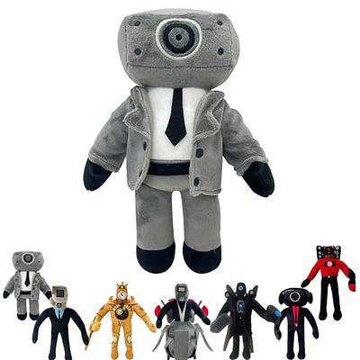 TQJOUJOU Skibidi Toilet Titan Speakerman Plush Toy, Horror Game Cameraman  Boss Stuffed Plushie Doll Toys (TV Man)