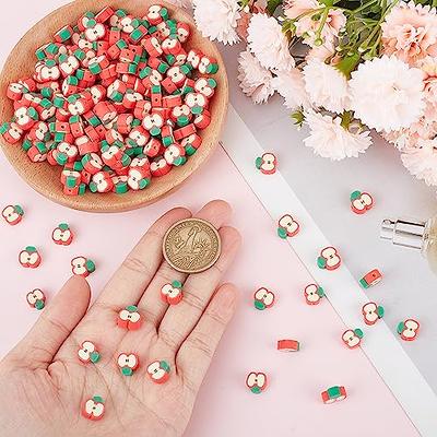 200 Mixed Polymer Fimo Clay Flower Spacer Polymer Clay Beads For