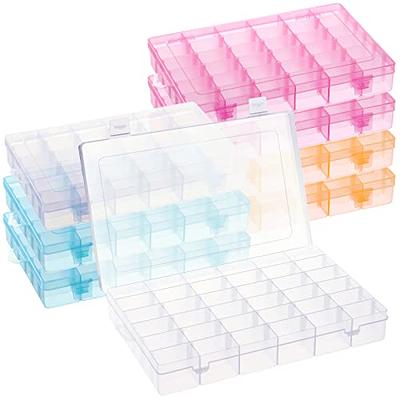  Avlcoaky Tackle Box Organizer Bead Organizer Box 4 Pack 36  Compartment Bead Storage Container Jewelry Art & Craft Boxes with Dividers  : Arts, Crafts & Sewing