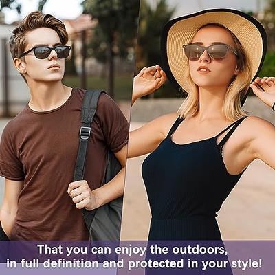 4 Pack Bifocal Reading Glasses Grey Lens Spring Hinge Outdoor Sunglasses  Fashion Bifocal Sun Readers for Men Women - Yahoo Shopping