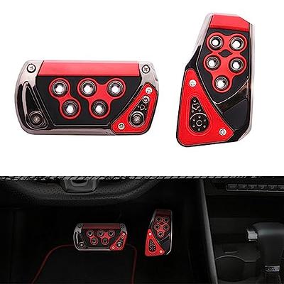 MACHSWON 2 PCS Car Non-Slip Aluminum Alloy Pedal Pads, Manual/Automatic  Gearbox Gas Pedal Brake Pedal Cover, Anti-rubbing Car Clutch Pedal Kits,  Auto Universal Replacement Accessories - Yahoo Shopping