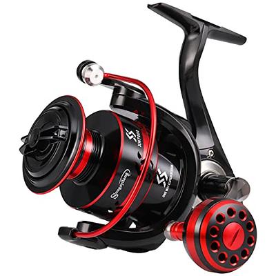 Sougayilang Spinning Reels Light Weight Ultra Smooth Powerful Fishing Reels  Red 6000 - Yahoo Shopping