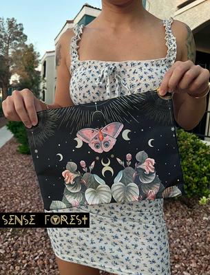 Modern Witchy Boho Magic Art Pencil Pouch, Cute Cosmetic T Pouch, Travel  Makeup Bag, Crystal Zipper Toiletry Organizer - Yahoo Shopping