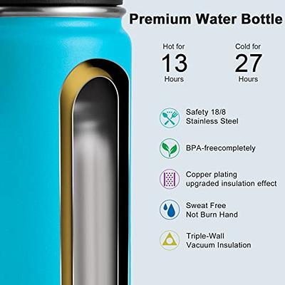 Koodee 12 Oz Stainless Steel Water Bottle for Kids Double Wall Vacuum  Insulated