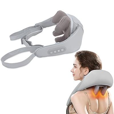 Nekteck Shiatsu Neck and Shoulder Massager with Adjustable Heat and  Straps