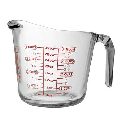 WebstaurantStore 3-Piece Clear Plastic Measuring Cup Set