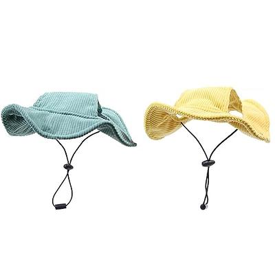 Sebaoyu Dog Hat for Small Medium Dogs, Dog Sunglasses Summer Fall Baseball  Cap Pet Puppy Visor Hats Sunbonnet Outfit with Ear Holes Doggy Cat Goggles