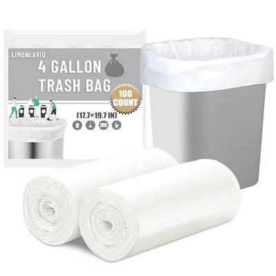 Small Unscented Flap-Tie Trash Bags - 4 Gallon - 30ct - up & up