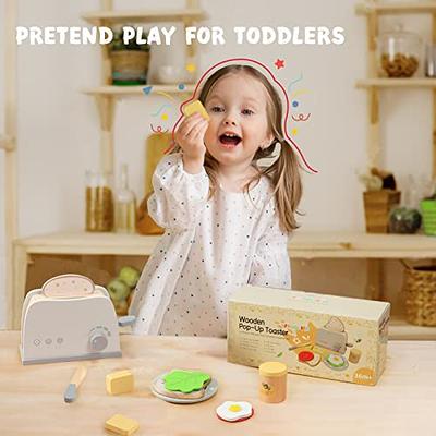 Shimirth Pretend Play Kitchen Accessories Playset, 38Pcs Kids Play