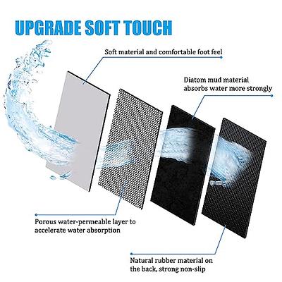 Super Absorbent Floor Mat Soft Quick-Drying Non-Slip Diatom Mud Bath Floor  Mat