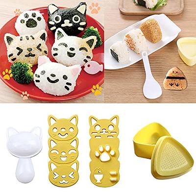 3pcs Sushi Mold Tool Set Plastic Kit For Making Nori & Sushi Rice