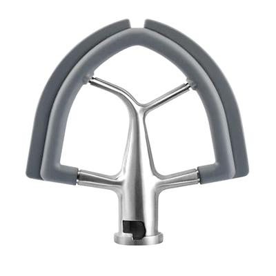 HOZODO Flex Edge Beater Attachment for Kitchenaid Mixers - Compatible with  4.5-5 Quart Models, Equipped with Paddle and Scraper 