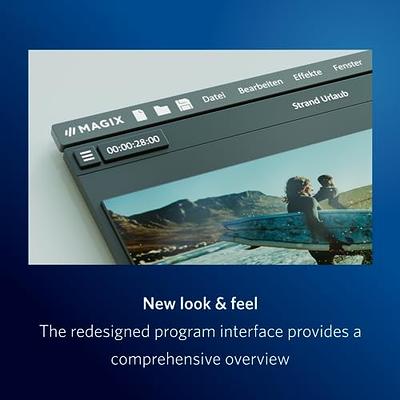 MAGIX Movie Studio 2024 Platinum: Creative video editing for everyone, Video editing program, Video editor, for Windows 10/11 PCs