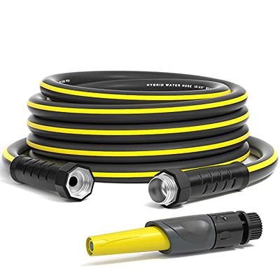  FUNJEE 1/2 Outdoor PVC Garden Hose for Lawns,Flexible