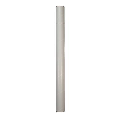 Lavex 2 x 24 White Mailing Tube - 50/Case