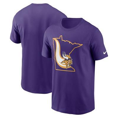 Nike / Men's Minnesota Vikings Skol Helmet Purple T-Shirt