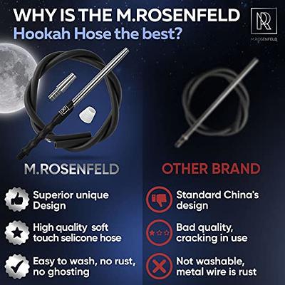 M. ROSENFELD Hookah Adapter & Mouthpiece - Cleanable Hookah Hose Silicone  (60 in.) and Convenient Aluminum-Made Mouthpiece (15 in.) Modern Hookahs &  Accessories - Yahoo Shopping