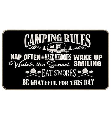 Custom Camper Door Mats with Name,Personalized Welcome to Our Campstie  Camper Doormat,Customized Camping Rv Rugs,Camper Accessories for Travel  Trailers Motorhomes Inside or Outside ,24X16 inches - Yahoo Shopping