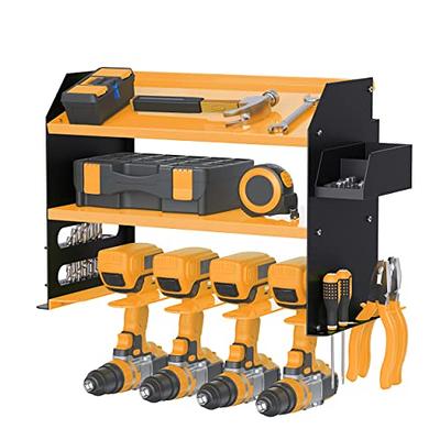  Power Tool Organizer Wall Mounted, 4 Tool Drill