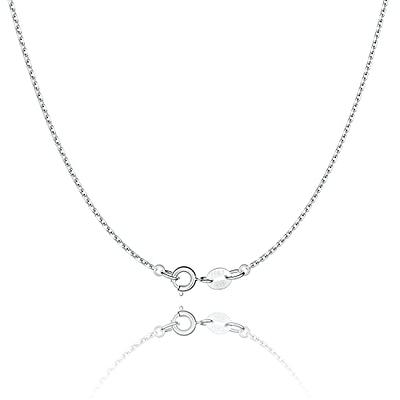 Zales Ladies' 1.2mm Snake Chain Necklace in Sterling Silver - 20