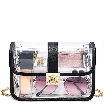 LOXOMU Clear Crossbody Purse