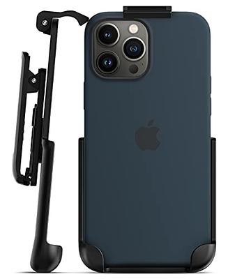 Encased MAG SlimShield Designed for iPhone 14 Pro Max Case with Belt Clip  Holster - Compatible with MagSafe Accessories (Matte Black)