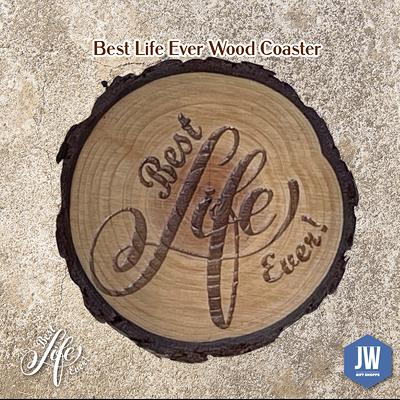 Jw Gifts Wood Best Life Ever Coaster. After A Rewarding Day in The